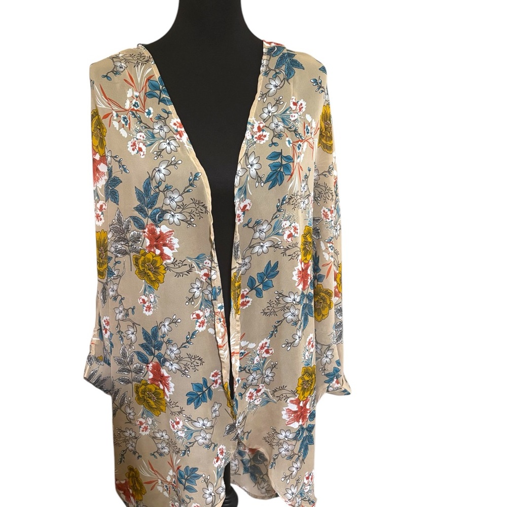 Floral Kimono Cardigan